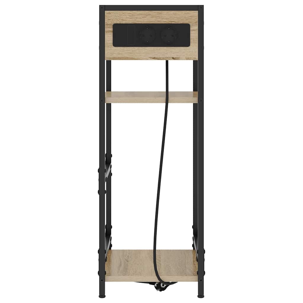 Κομοδίνο Δρύς Sonoma 40 x 27 x 76 εκ Επεξεργασμένο ξύλο - Pakobazaar
