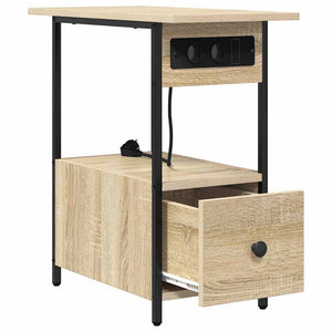 Κομοδίνο Δρύς Sonoma 60 x 30 x 61 εκ Επεξεργασμένο ξύλο - Pakobazaar