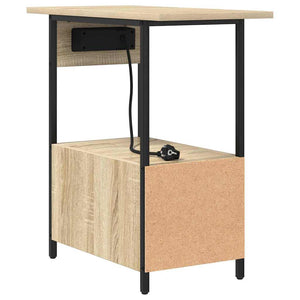 Κομοδίνο Δρύς Sonoma 60 x 30 x 61 εκ Επεξεργασμένο ξύλο - Pakobazaar