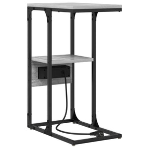 Κομοδίνο Γκρι sonoma 41.5 x 26 x 60.5 εκ Επεξεργασμένο ξύλο - Pakobazaar