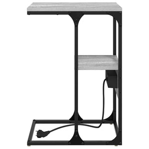 Κομοδίνο Γκρι sonoma 41.5 x 26 x 60.5 εκ Επεξεργασμένο ξύλο - Pakobazaar