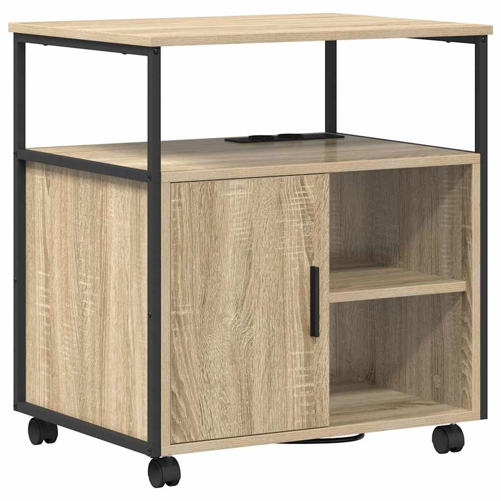 Ντουλάπα με Σταθμό Φόρτισης Δρύς Sonoma 61 x 46 x 67 εκ. - Pakobazaar