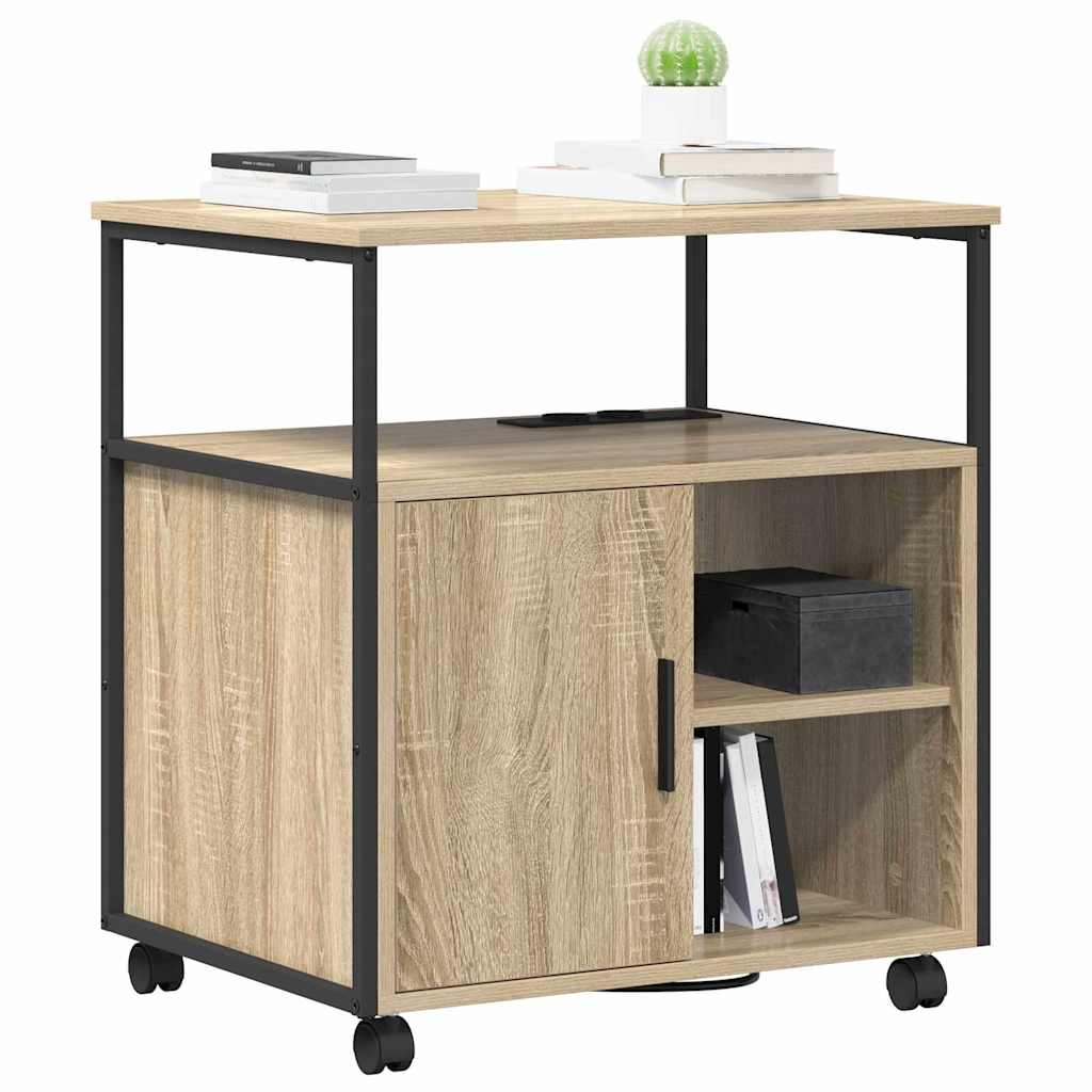 Ντουλάπα με Σταθμό Φόρτισης Δρύς Sonoma 61 x 46 x 67 εκ. - Pakobazaar