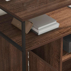 Ντουλάπα με Σταθμό Φόρτισης Καφέ δρυς 61 x 46 x 67 εκ. - Pakobazaar
