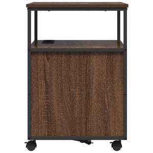 Ντουλάπα με Σταθμό Φόρτισης Καφέ δρυς 61 x 46 x 67 εκ. - Pakobazaar