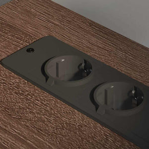 Ντουλάπα με Σταθμό Φόρτισης Καφέ δρυς 76 x 41 x 72 cm - Pakobazaar