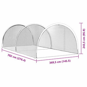Μπέιζμπολ & Σόφτμπολ Μαύρο 702 x 369,5 x 243,5 εκ. Πολυεστέρας