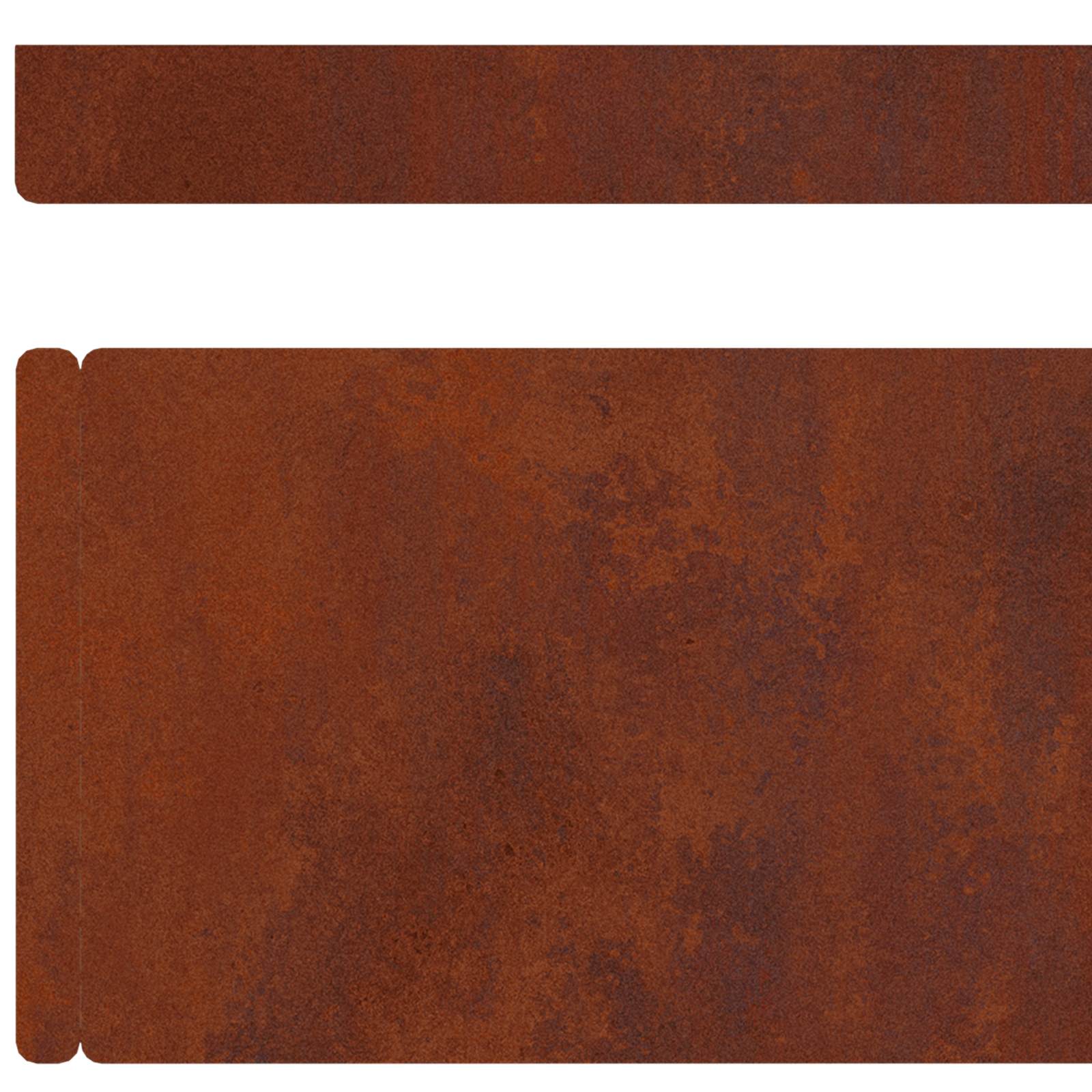 Περίγραμμα γκαζόν Σκ rusty 450 x 0,05 x 10 εκ