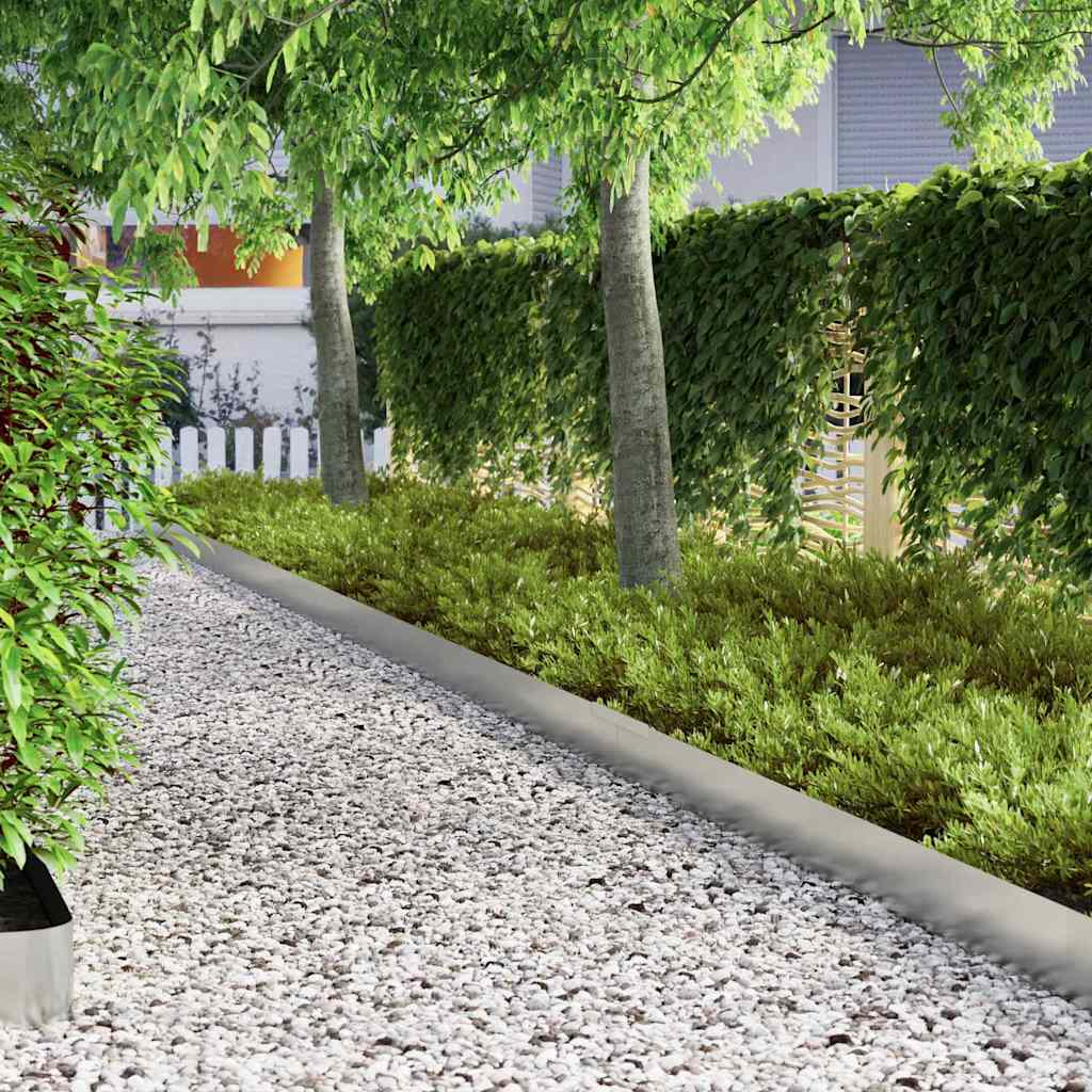 Περίγραμμα γκαζόν 4 pcs Ασημί 450 x 0.05 x 15 εκ