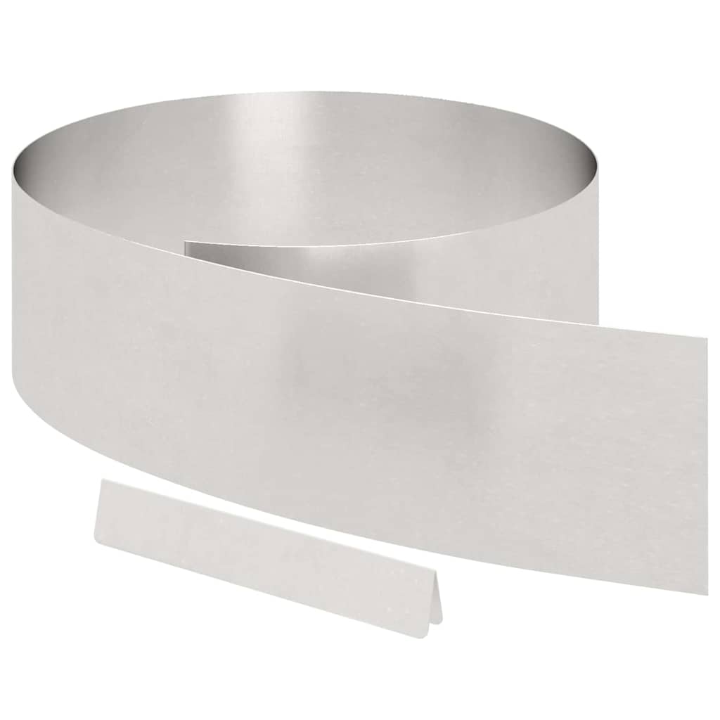 Περίγραμμα γκαζόν 4 pcs Ασημί 450 x 0,05 x 20 εκ