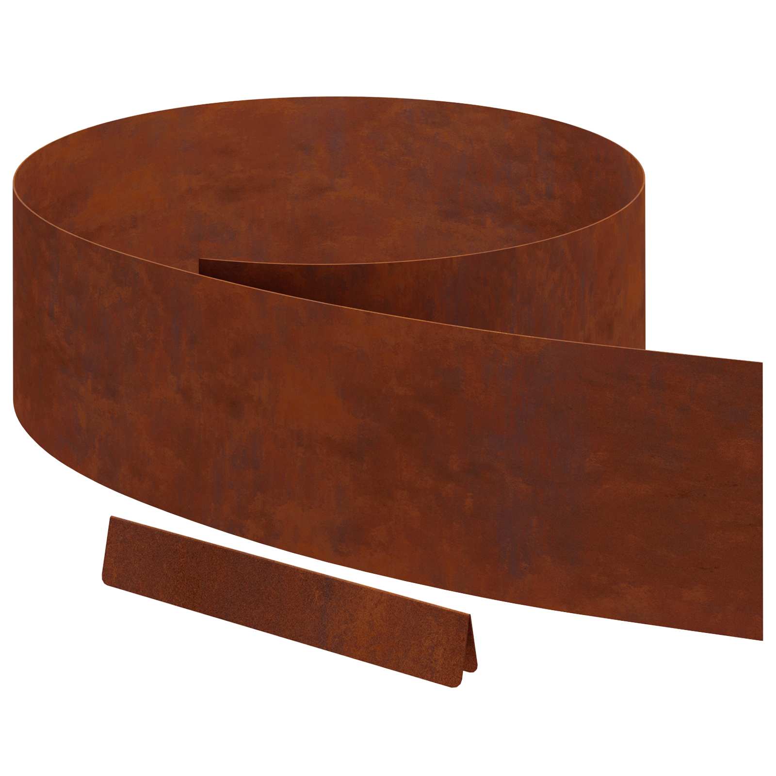 Περίγραμμα γκαζόν Σκ rusty 450 x 0.05 x 15 εκ - Pakobazaar
