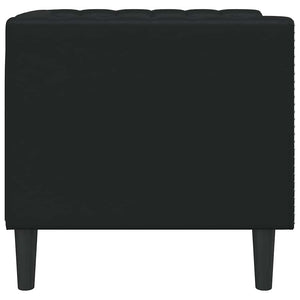 Καναπές Μαύρο 74,5 x 71 x 70,5 εκ. PVC - Pakobazaar