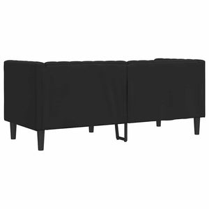 Καναπές Μαύρο 174 x 74,5 x 70,5 εκ. PVC - Pakobazaar