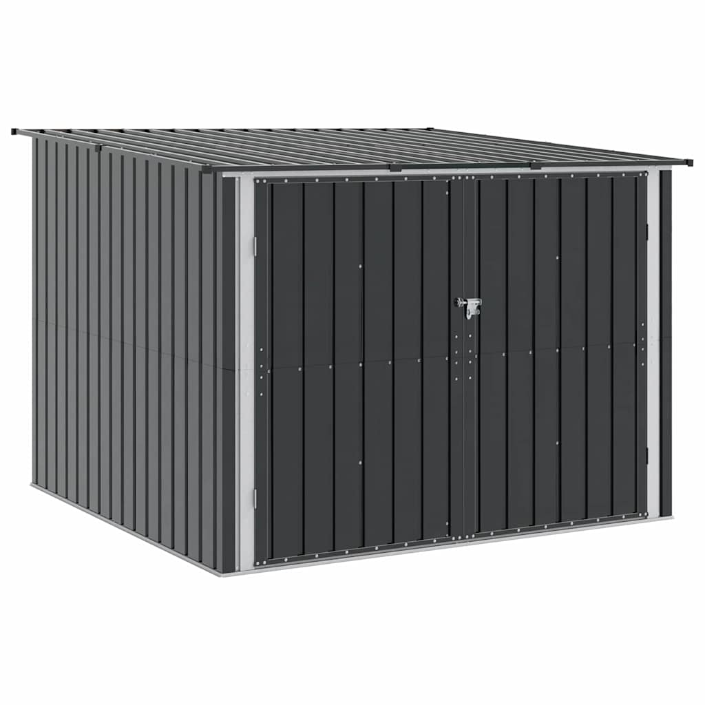 Αποθήκη Ποδηλάτου 3 pcs Ανθρακί 216 x 207 x 158 εκ. Μέταλλο