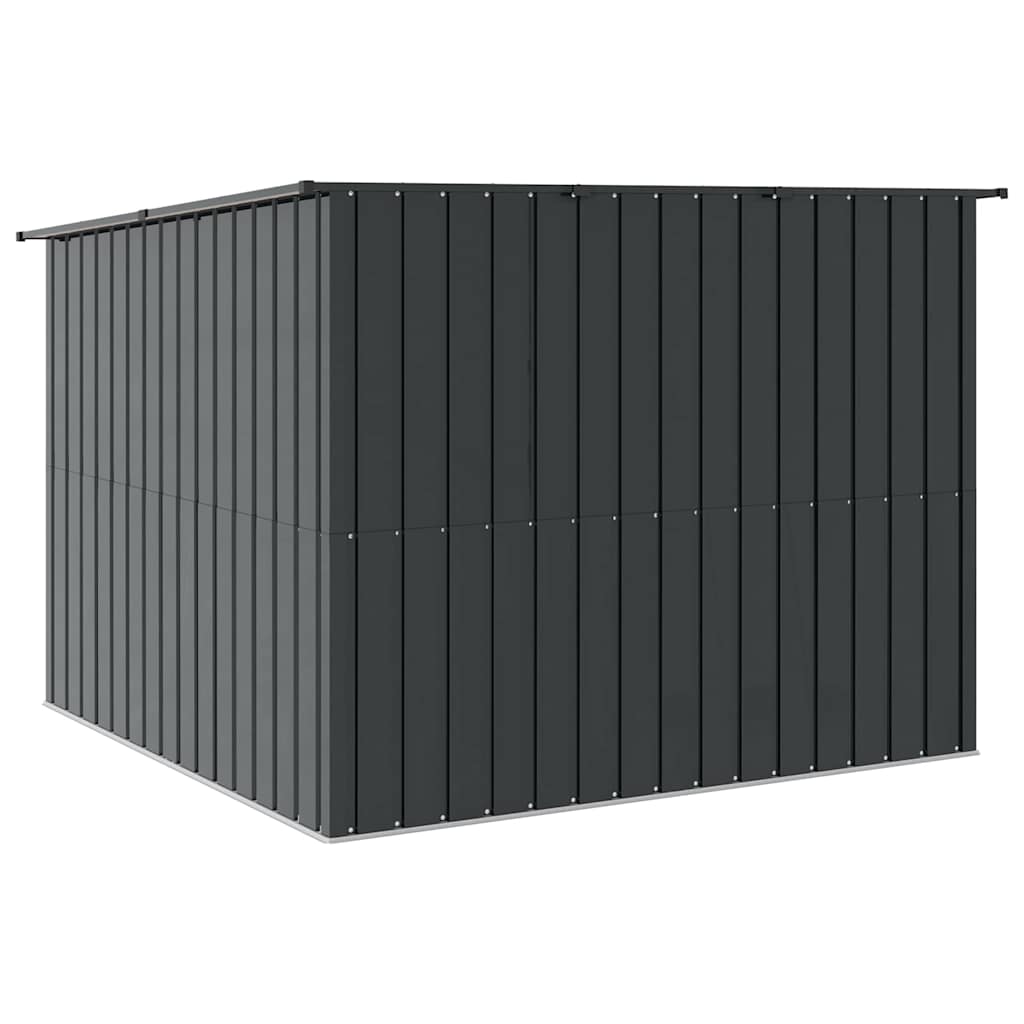 Αποθήκη Ποδηλάτου 3 pcs Ανθρακί 216 x 207 x 158 εκ. Μέταλλο