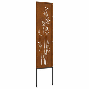 Οθόνη Ιδιωτικότητας Κήπου Floral Σκ rusty 32 χ 140 εκ - Pakobazaar