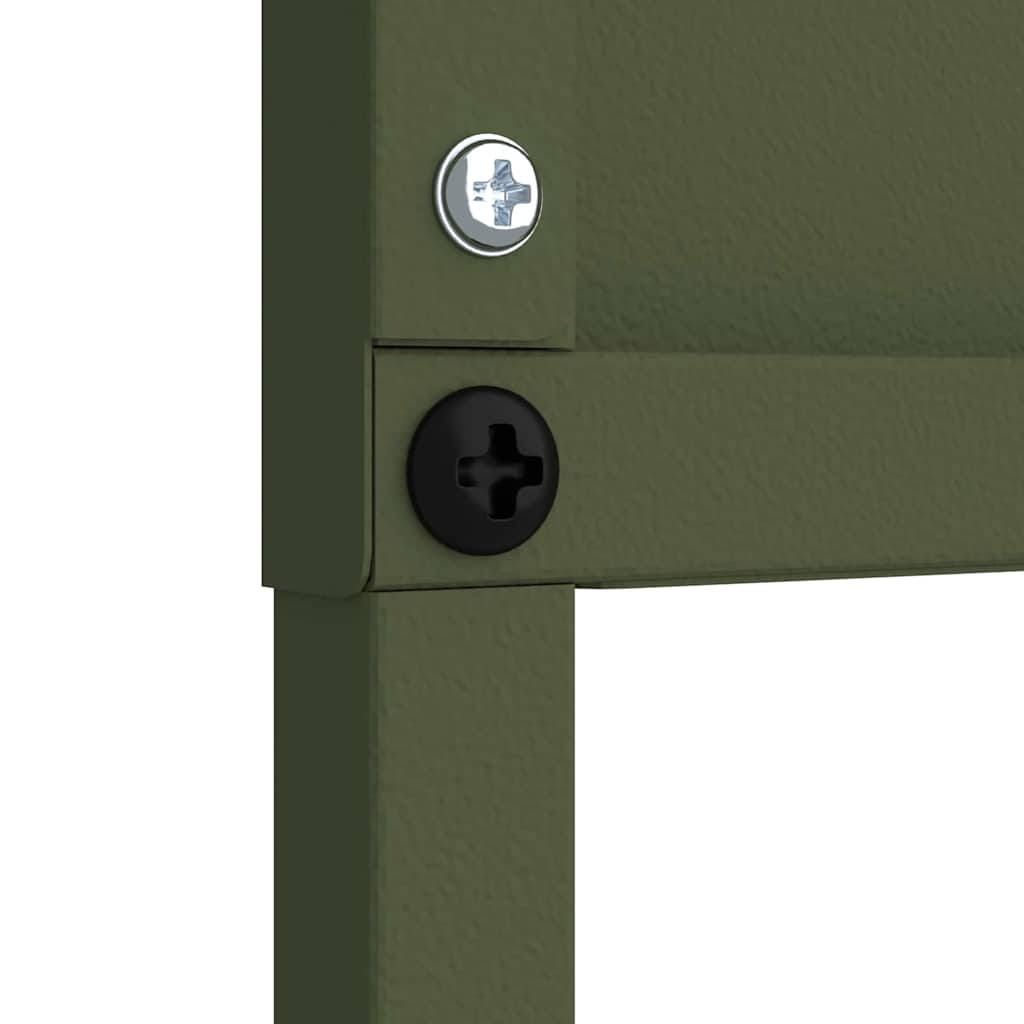 Οθόνη Ιδιωτικότητας Κήπου Μαιανδρικό σχέδιο Λαδί 32 χ 140 εκ