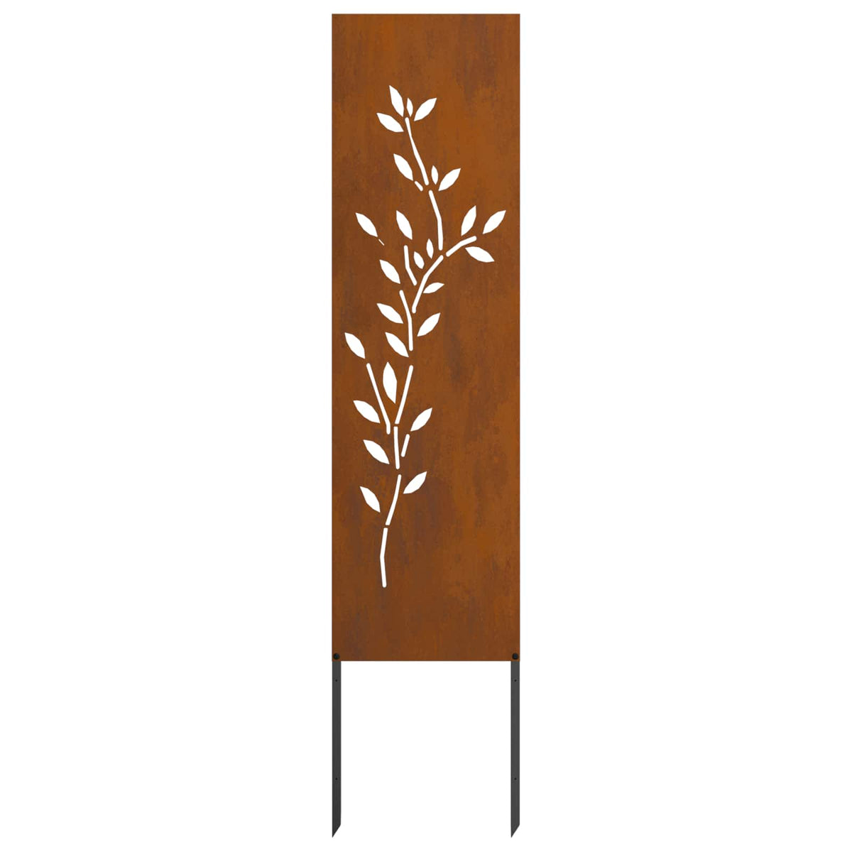 Οθόνη Ιδιωτικότητας Κήπου Floral Σκ rusty 32 χ 140 εκ - Pakobazaar