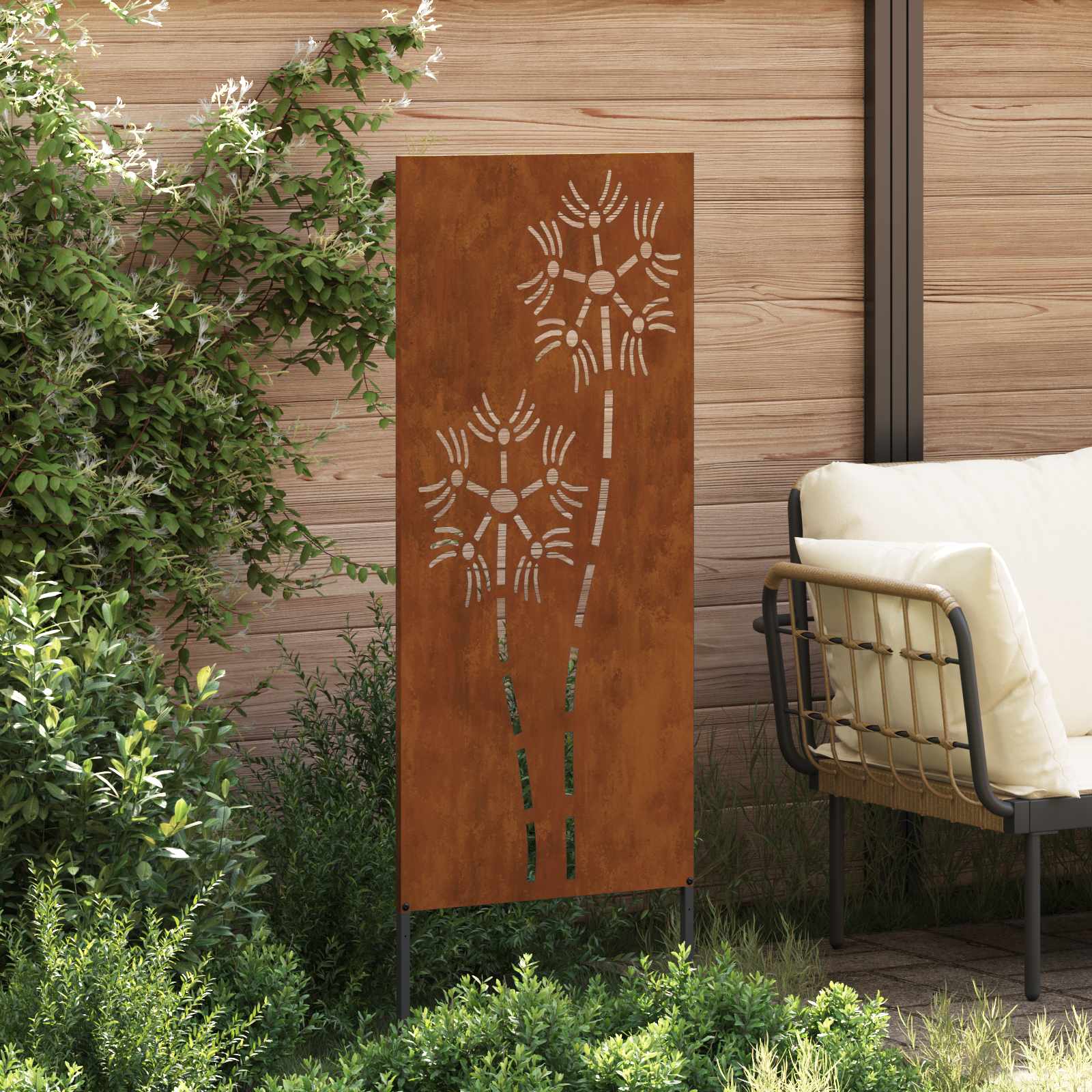 Οθόνη Ιδιωτικότητας Κήπου Σκ rusty 50 x 140 εκ