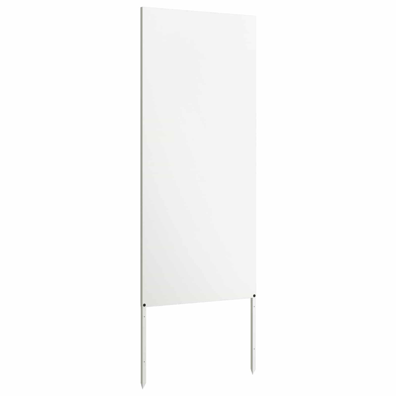 Οθόνη Ιδιωτικότητας Κήπου Μαιανδρικό σχέδιο Λευκό 50 x 140 εκ