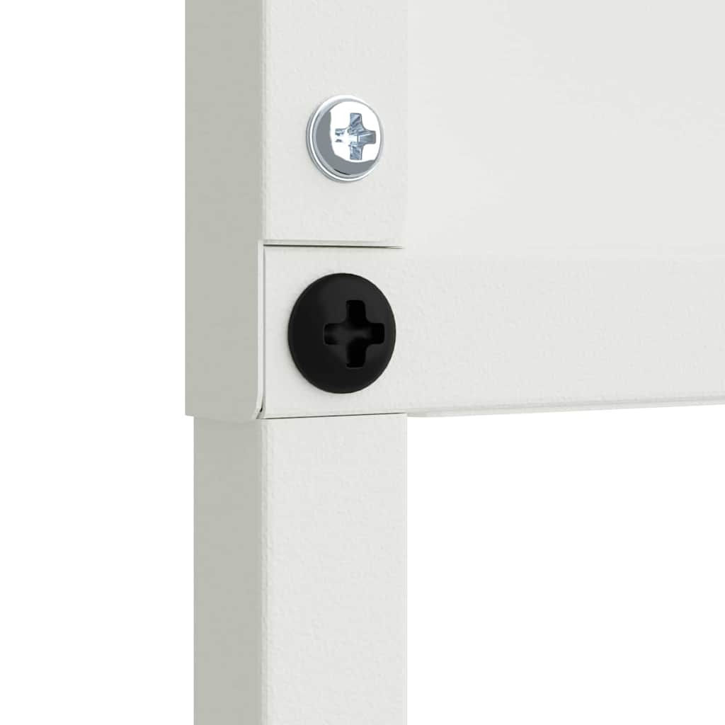 Οθόνη Ιδιωτικότητας Κήπου Floral Λευκό 50 x 140 εκ - Pakobazaar