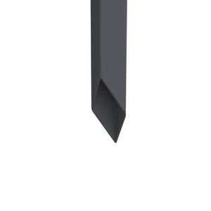 Οθόνη Ιδιωτικότητας Κήπου Floral Ανθρακί 50 x 140 εκ