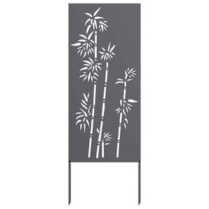 Οθόνη Ιδιωτικότητας Κήπου Floral Ανθρακί 50 x 140 εκ