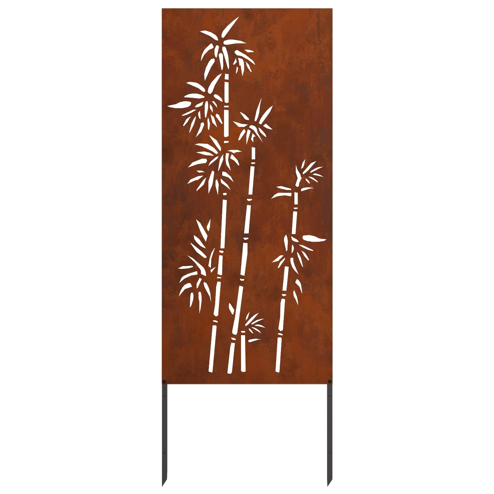 Οθόνη Ιδιωτικότητας Κήπου Floral Σκ rusty 50 x 140 εκ - Pakobazaar