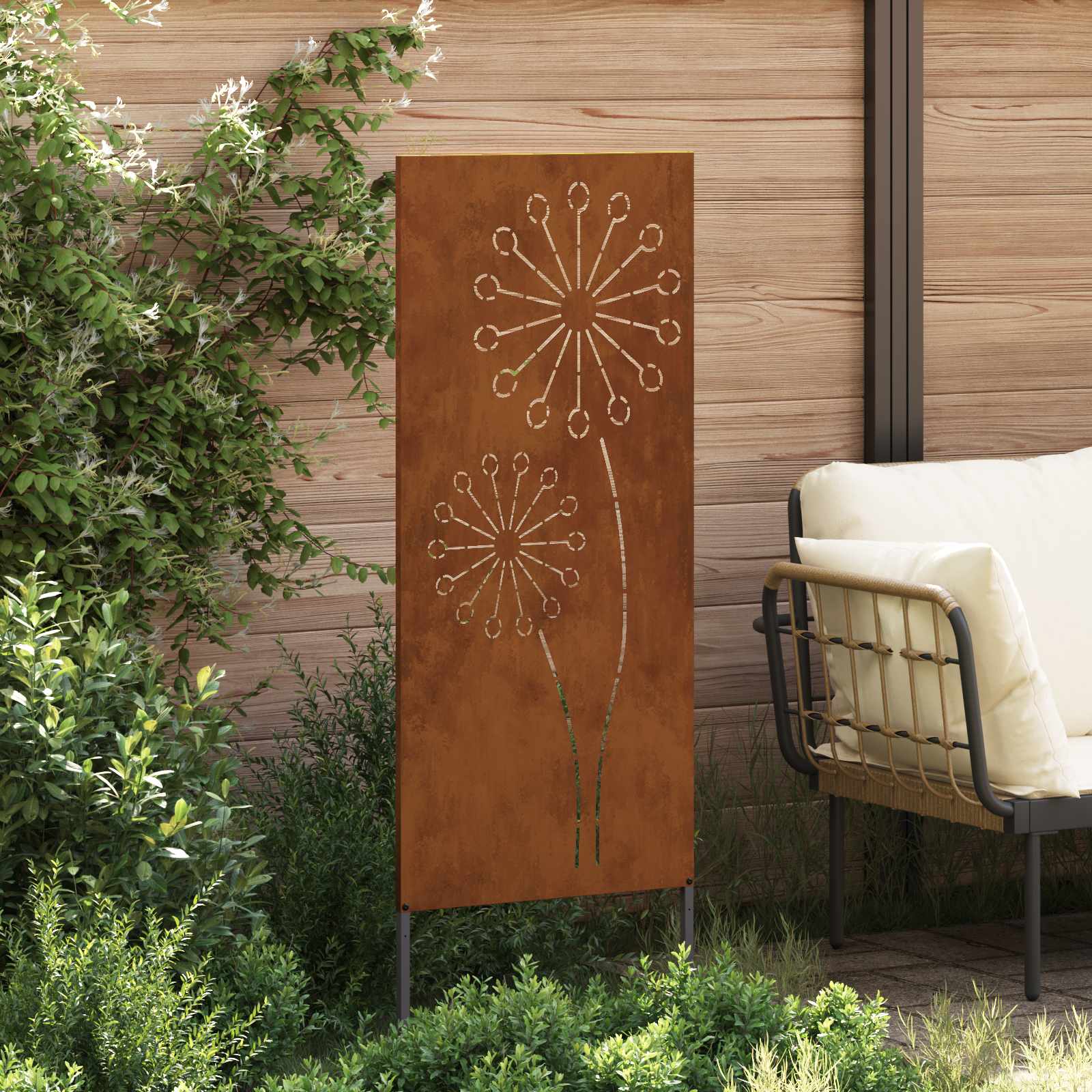 Οθόνη Ιδιωτικότητας Κήπου Σκ rusty 50 x 140 εκ - Pakobazaar