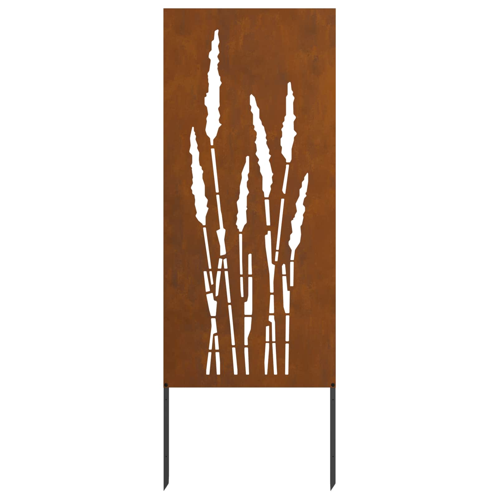 Οθόνη Ιδιωτικότητας Κήπου Floral Σκ rusty 50 x 140 εκ - Pakobazaar