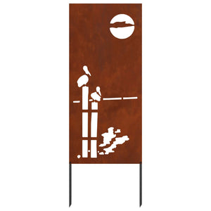 Οθόνη Ιδιωτικότητας Κήπου Σκ rusty 50 x 140 εκ