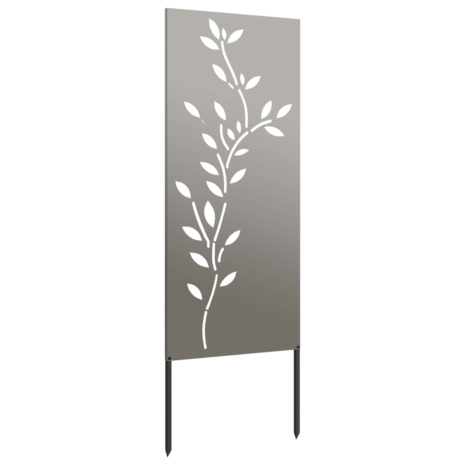 Οθόνη Ιδιωτικότητας Κήπου Floral Σκ rusty 50 x 140 εκ - Pakobazaar