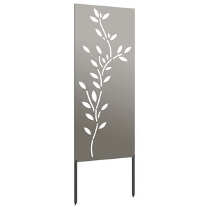 Οθόνη Ιδιωτικότητας Κήπου Floral Σκ rusty 50 x 140 εκ - Pakobazaar