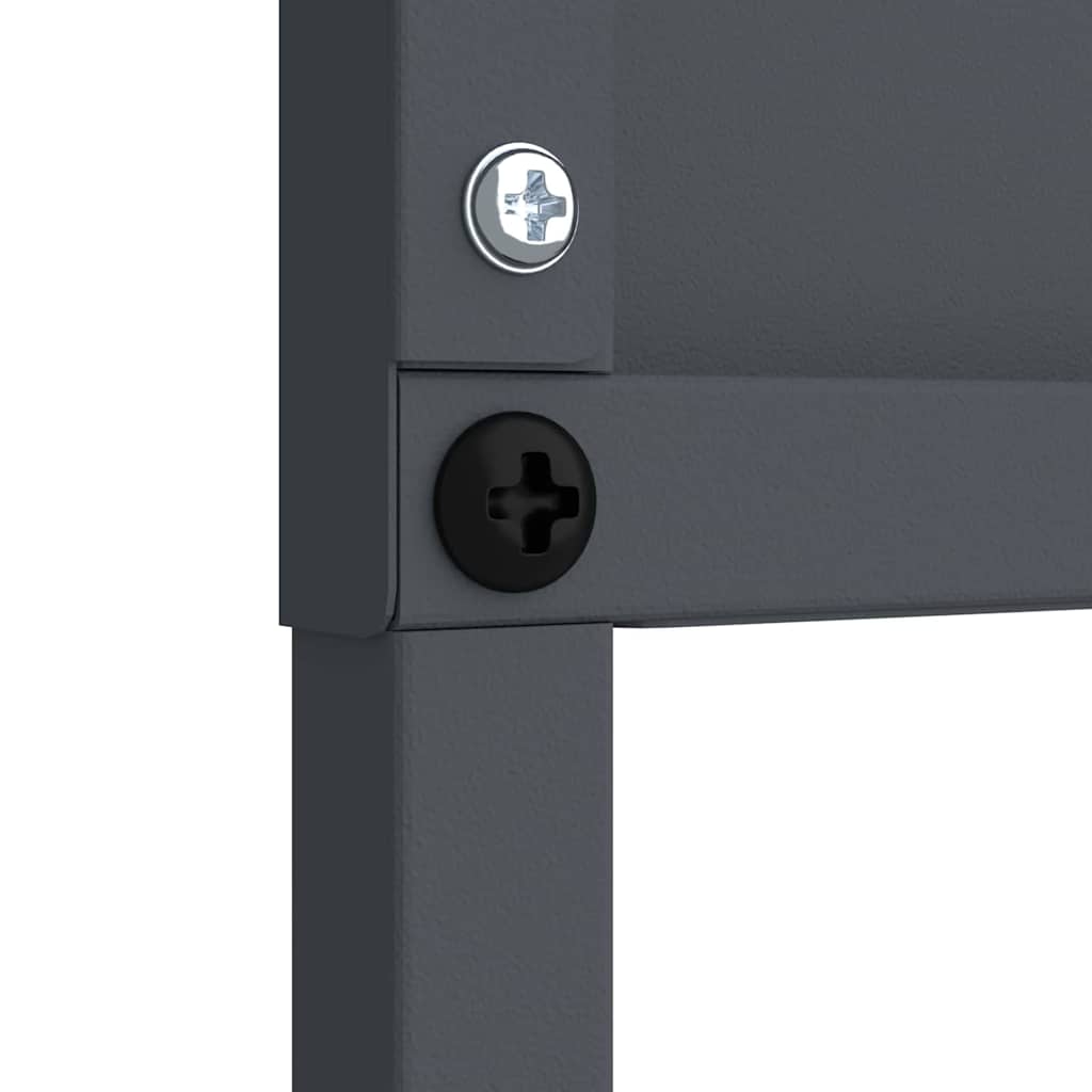 Οθόνη Ιδιωτικότητας Κήπου Animal Print Ανθρακί 50 x 140 εκ