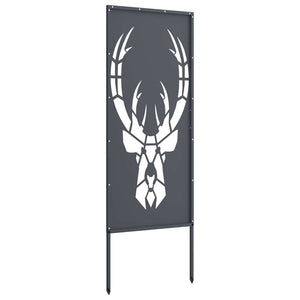 Οθόνη Ιδιωτικότητας Κήπου Animal Print Ανθρακί 50 x 140 εκ