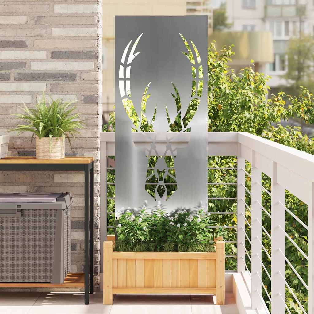 Οθόνη Ιδιωτικότητας Κήπου Animal Print Ασημί 50 x 140 εκ