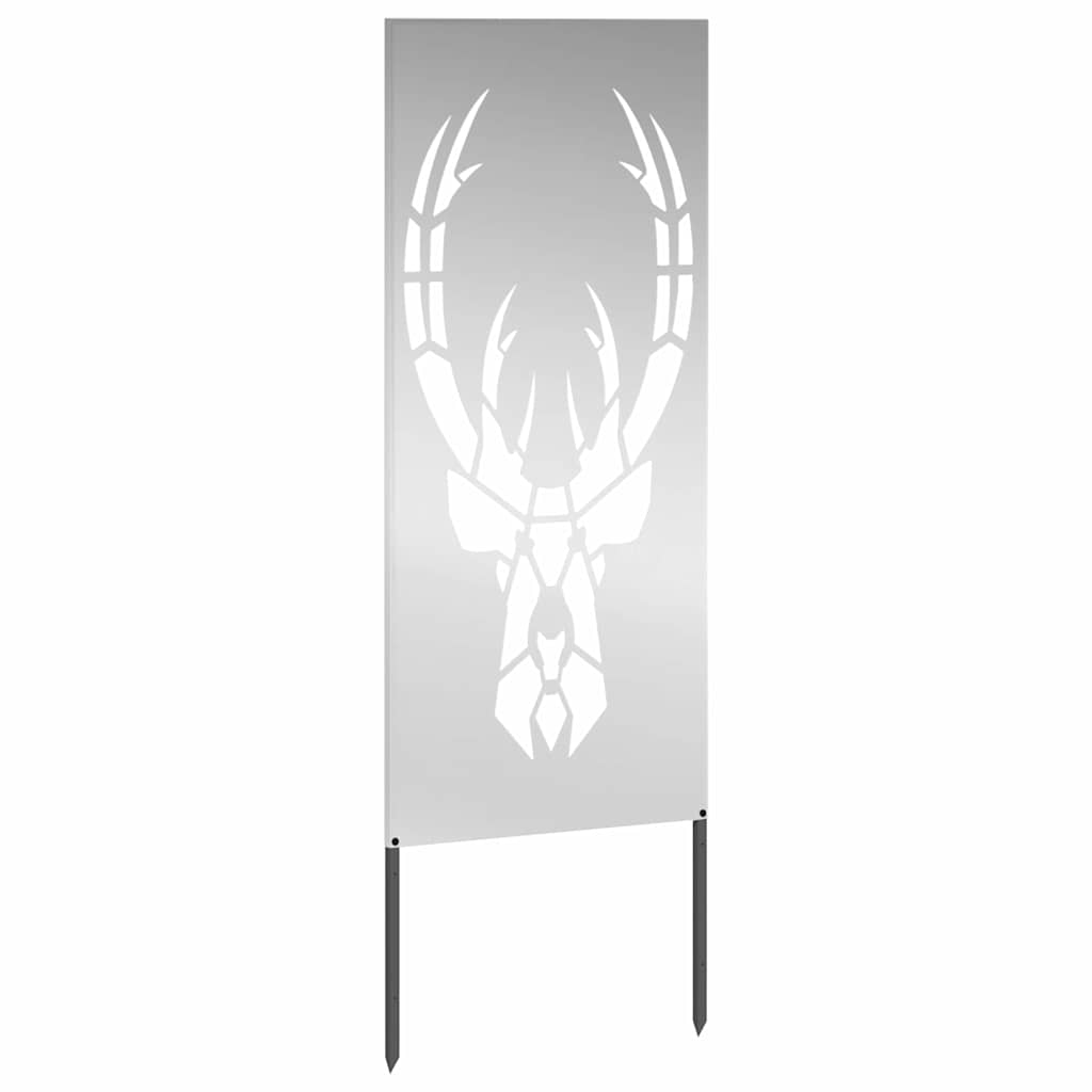 Οθόνη Ιδιωτικότητας Κήπου Animal Print Ασημί 50 x 140 εκ