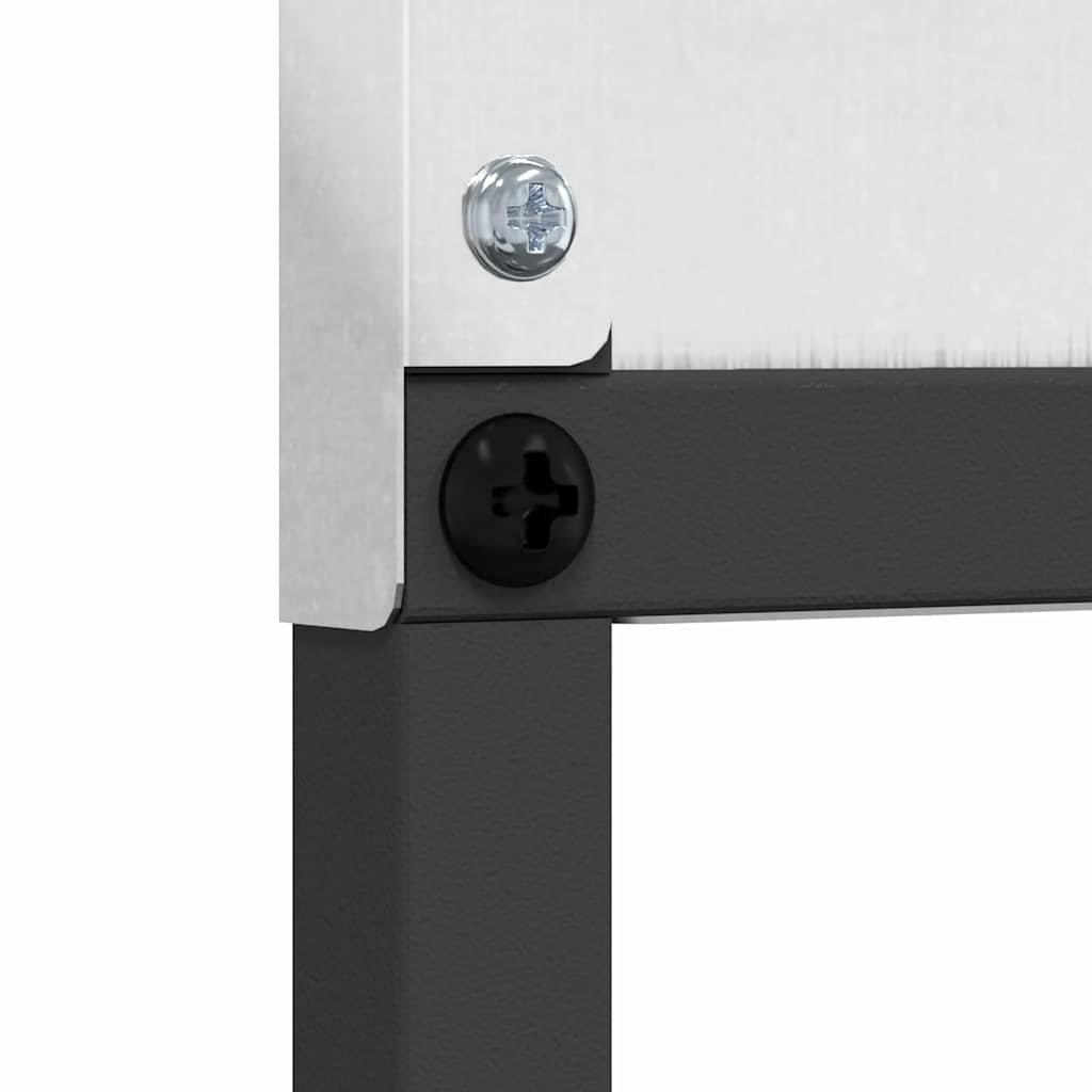 Οθόνη Ιδιωτικότητας Κήπου Ασημί 50 x 140 εκ Ανοξείδωτο ατσάλι