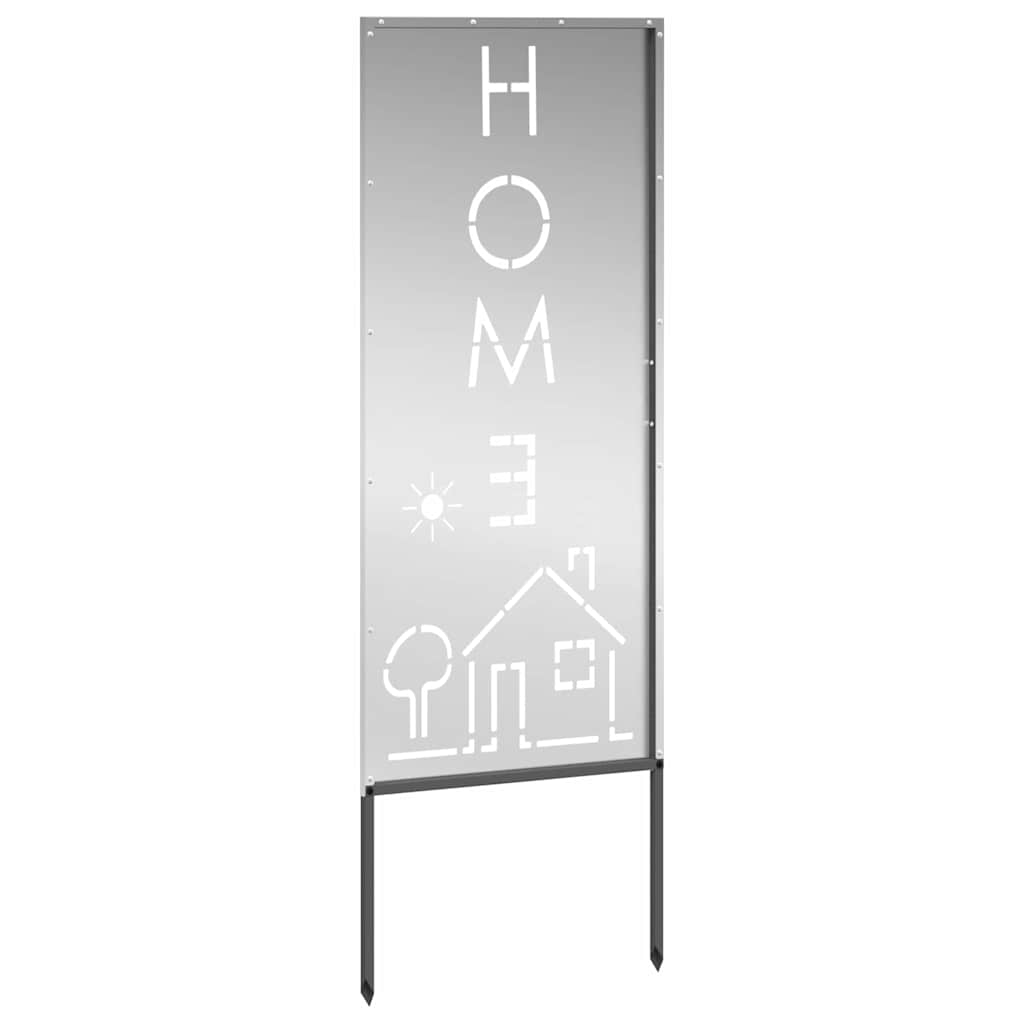 Οθόνη Ιδιωτικότητας Κήπου Μαιανδρικό σχέδιο Ασημί 50 x 140 εκ