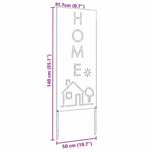 Οθόνη Ιδιωτικότητας Κήπου Σκ rusty 50 x 140 εκ - Pakobazaar
