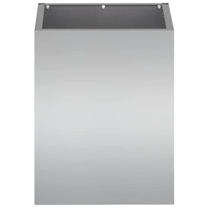 Γλάστρα Κήπου Επικαλυμμένος Χάλυβας 32 x 32 x 40 εκ.
