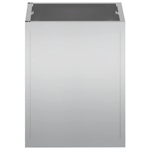 Γλάστρα Κήπου Επικαλυμμένος Χάλυβας 32 x 32 x 40 εκ.