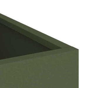 Γλάστρα Κήπου Λαδί 50 x 32 x 40 εκ. Ψυχρής έλασης χάλυβας