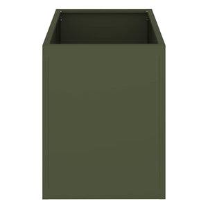 Γλάστρα Κήπου Λαδί 50 x 32 x 40 εκ. Ψυχρής έλασης χάλυβας