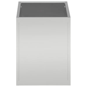 Γλάστρα Κήπου Επικαλυμμένος Χάλυβας 50 x 32 x 40 εκ.