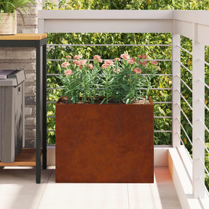 Γλάστρα Κήπου Σκ rusty 50 x 32 x 40 εκ. - Pakobazaar