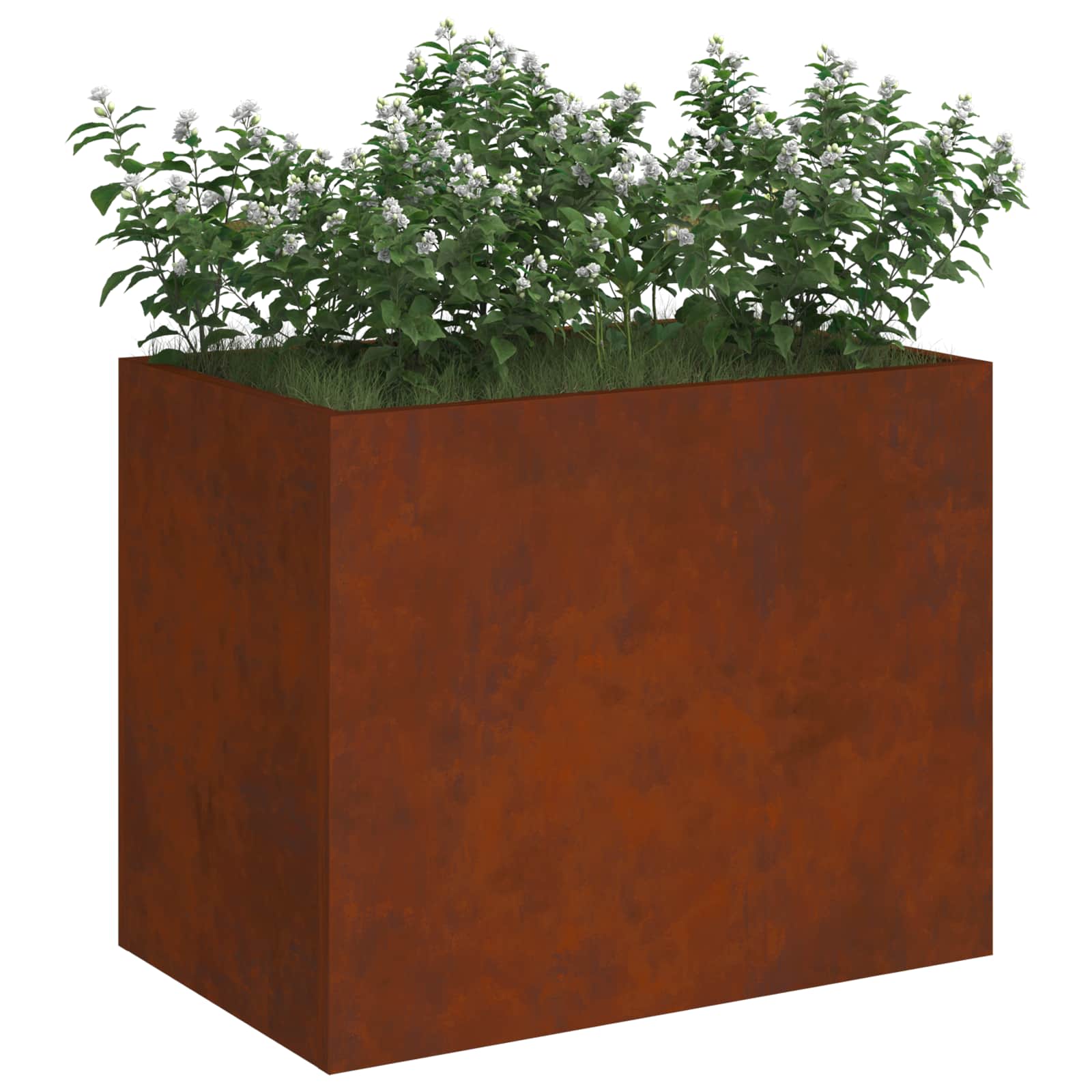 Γλάστρα Κήπου Σκ rusty 50 x 32 x 40 εκ. - Pakobazaar