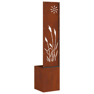 Οθόνη Ιδιωτικότητας Κήπου Σκ rusty 32 x 32 x 150 εκ