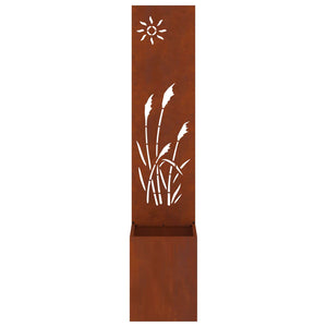 Οθόνη Ιδιωτικότητας Κήπου Σκ rusty 32 x 32 x 150 εκ