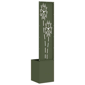 Οθόνη Ιδιωτικότητας Κήπου Floral Λαδί 32 x 32 x 150 εκ